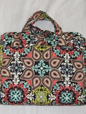 Vera Bradley Sierra Hanging Travel Organizer Make-up Jewelry Toiletries Bag